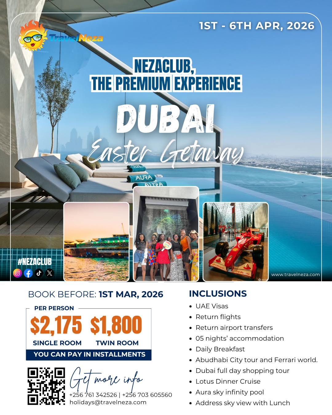 NezaClub Dubai Easter